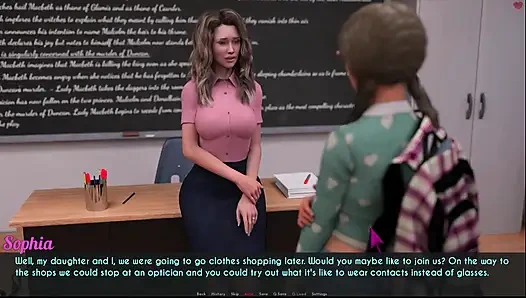 AWAM # 8: Sophia ging mit den mädchen einkaufen