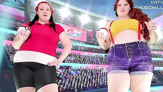 Misty ve May yüze oturma ve osurma savaş cezası