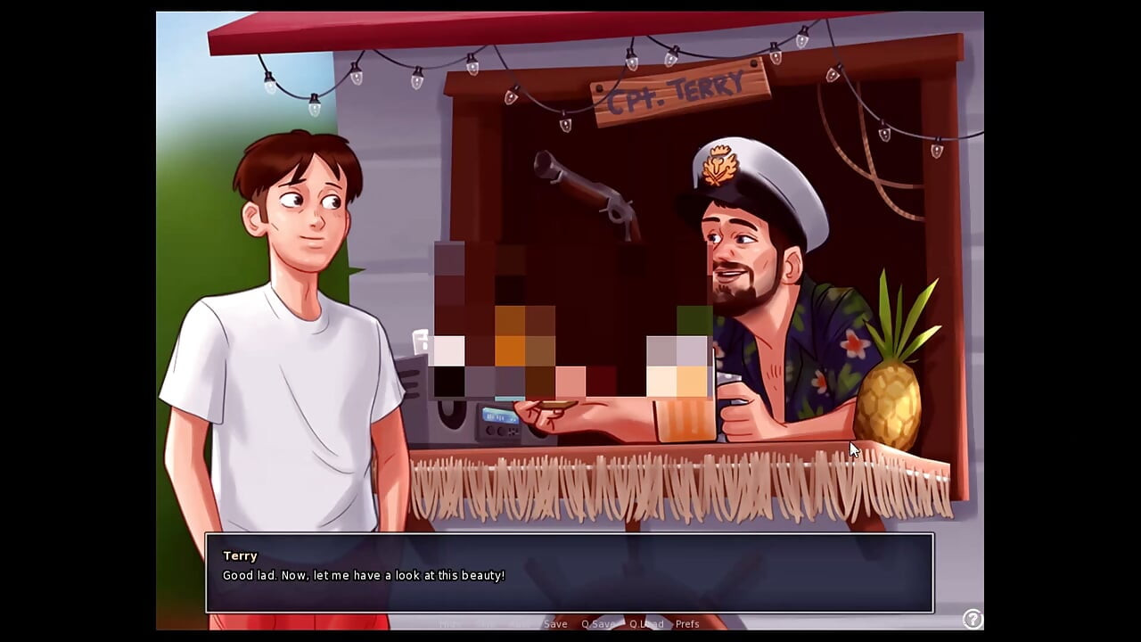 Saga de verano - Johannes follada por Odette ... Las damas y Johannes jugaron a girar la bottel.