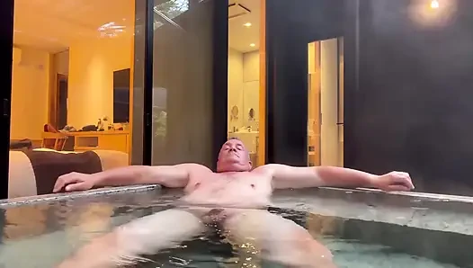 Some Fun in a Hot Tub in Fuji Japan