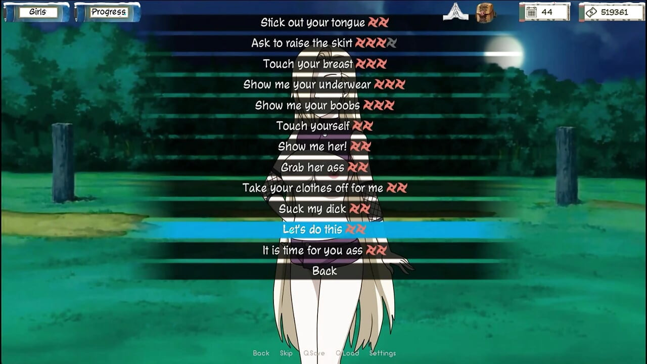 Naruto Hentai - Jurulatih Naruto v0.18.2 Bahagian 91 Samui Dubur dan Ino Undress by Loveskysan69