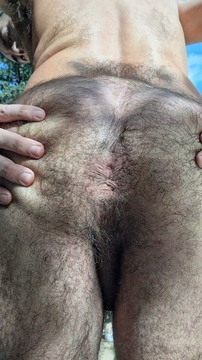 I would like your cock inside my hot hairy asshole