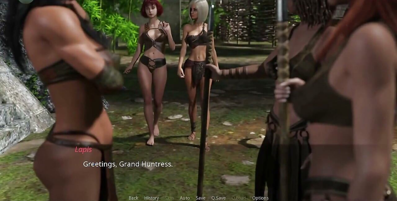 The Lust City - Short Haired Red Head with Big Tits Shows Us Around Her Jungle