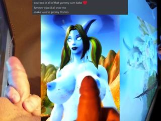 Sperma eerbetoon aan Alnael (Draenei World of Warcraft)