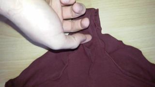 Jerk off with my aunt's dirty panties (BG)