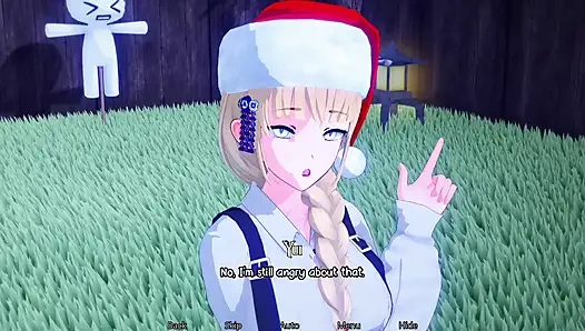 Stepsister fuck me in backyard