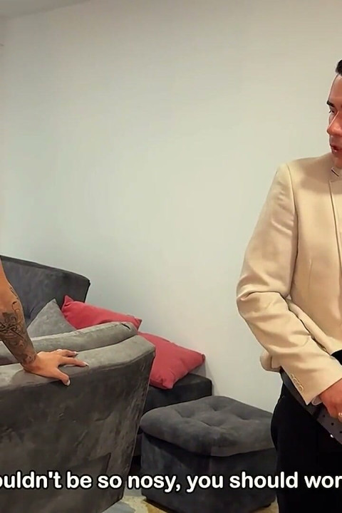 Silvana Lee Has a Threesome with a Busty Doll and Jean Paul's Big White Cock Creampie