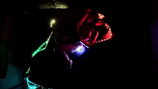 Two lighting experiments - One with Ultraviolet, The Other With an LED Strip