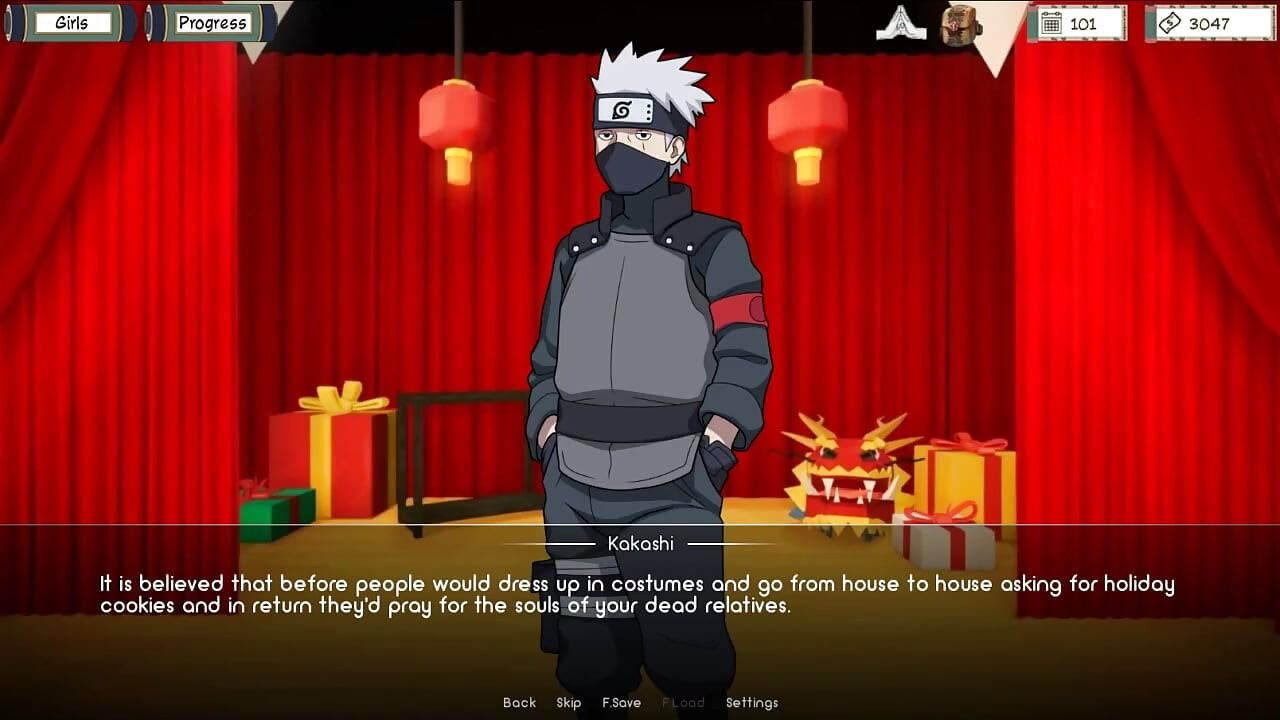 Naruto - Kunoichi Trainer v0.13 भाग 43 हैलोवीन! Loveskysan69 द्वारा