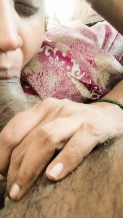 Desi Maid is used as a Dick Service Servant by husband when wife is away from home | Clip 1