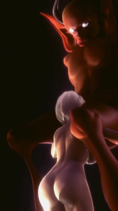 Unforgettable moment from "Demons Fucking Big Ass 2 (Part 1) Animation"