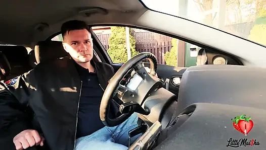 A McDonald's employee spilled Sprite on me. As punishment, she had to give me a blowjob and swallow it in the car.