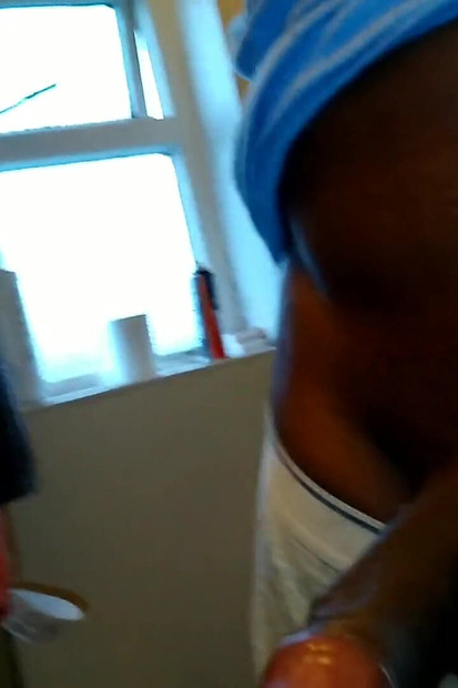 Nata4sex 抚摸我的大黑屌在浴室里高潮