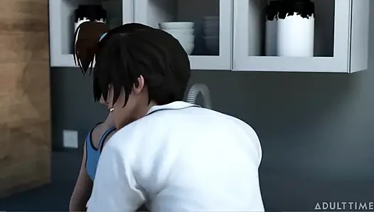 Hentai seks koleji bölüm 7 - üniversiteli dahi üvey kız arkadaşına öğrendiği her şeyi göstermek istiyor
