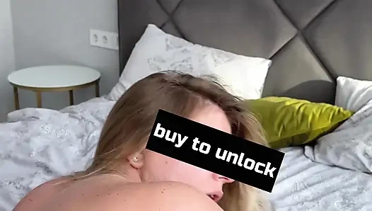 Real Homemade Anniversary: Massive K-Cup Blonde POV & Huge Ass Finish