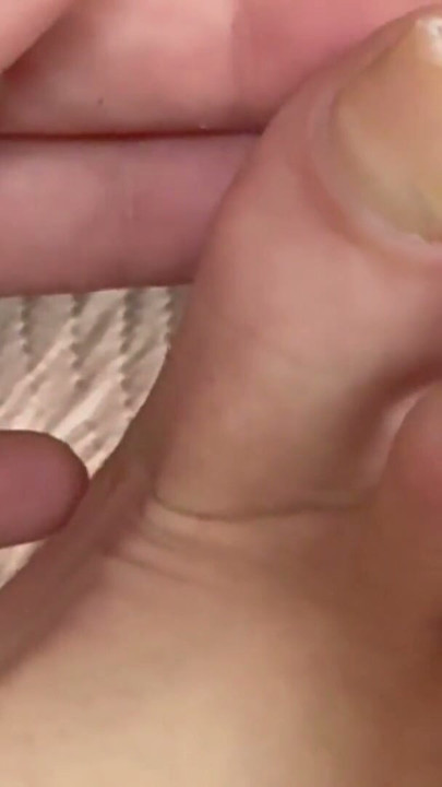 Long Toenails clipping closeup foot fetish | Clip 2