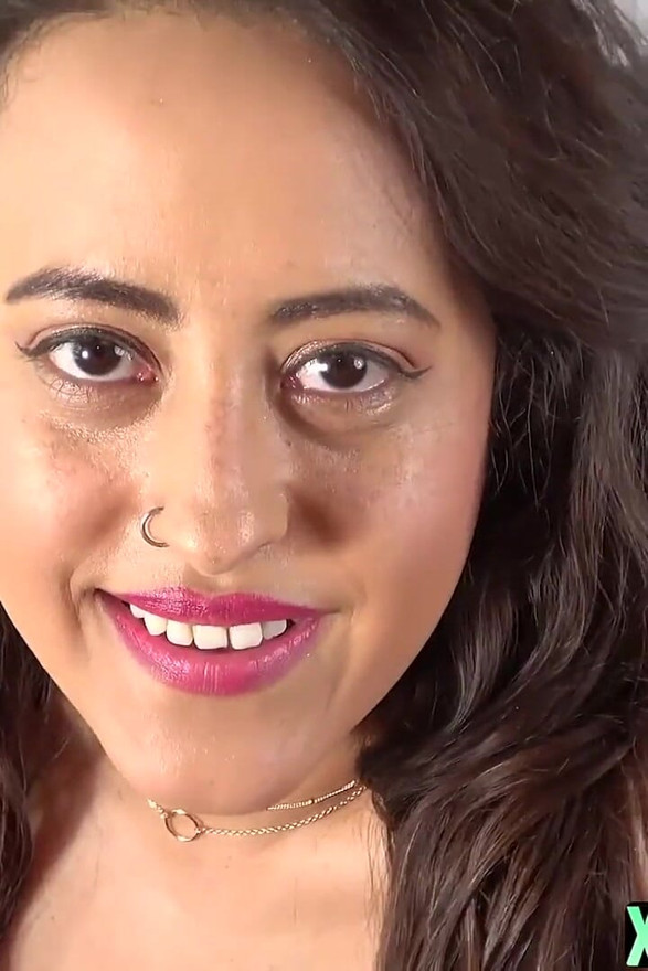 Cute & Chunky Amateur First Anal to Get Job!