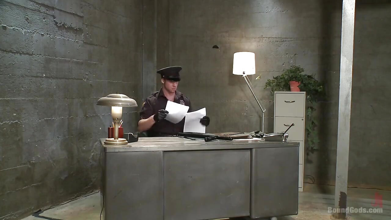 New Muscled Inmate at the Mercy of Officer Connor Maguire