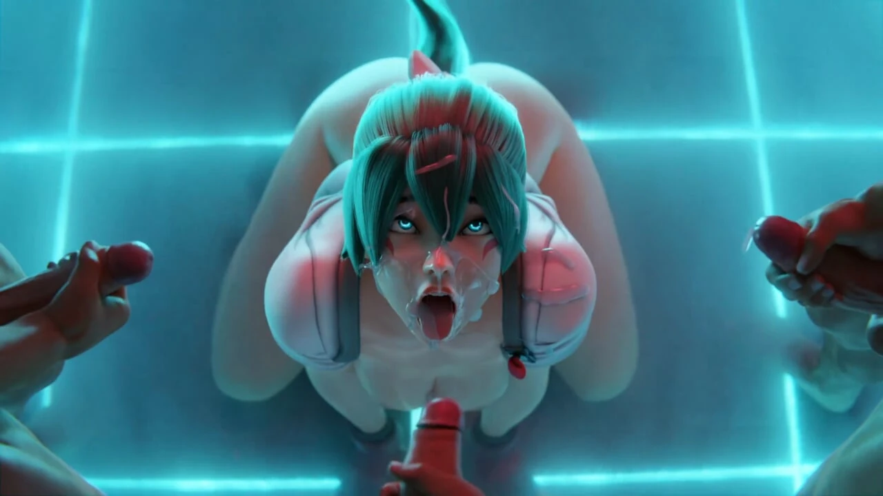 Overwatch - Kiriko cumshot sinemaee (dhvniyon ke sath enimeshan)