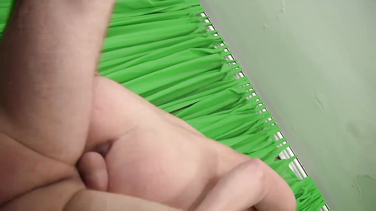 Sexy babe in fishnet stockings shows what a slut she is