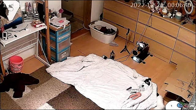 Home cam catches me making a video