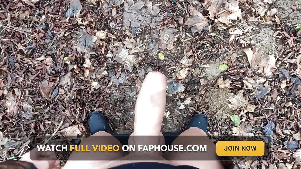 Two Cumshots Outside in One Day