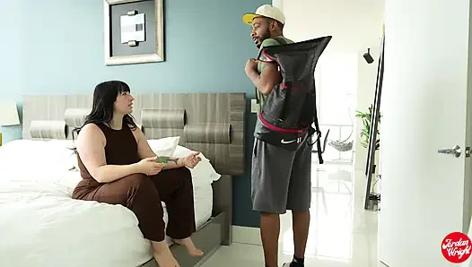 Paige Steele Fucks and Devours Jordans BBC