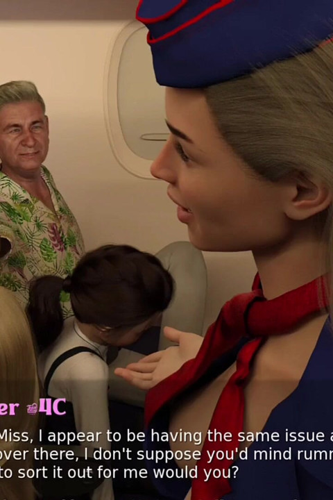 Stepmom Flirt with Cafe Guy While Stepdad with Flight Attended - Naughty Neighbors - E02