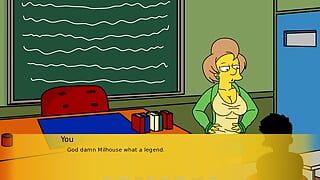 The Simpson Simpvill, partie 1, rencontre avec la sexy Lisa de LoveSkySanx