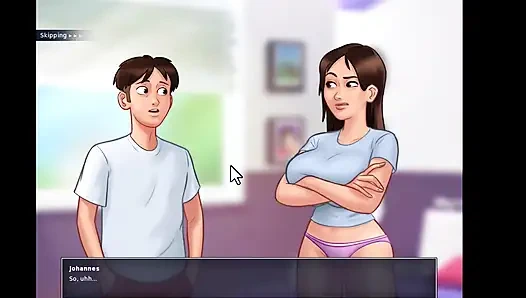 Kisah musim panas: aku ngentot sama roz tua