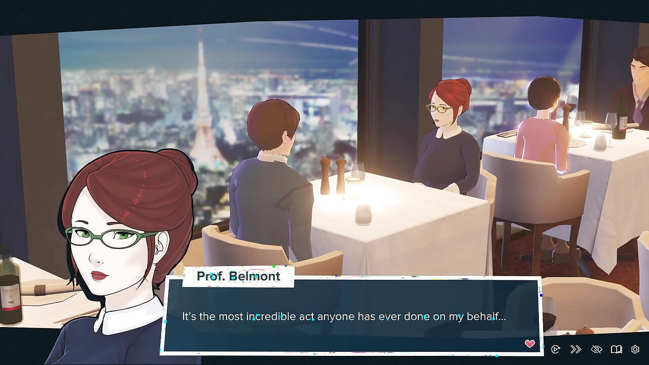 Quickie a Love Hotel Story: Professor dando trabalho de pé para seu aluno no restaurante ele flagrou porca em suas calças - episódio 6