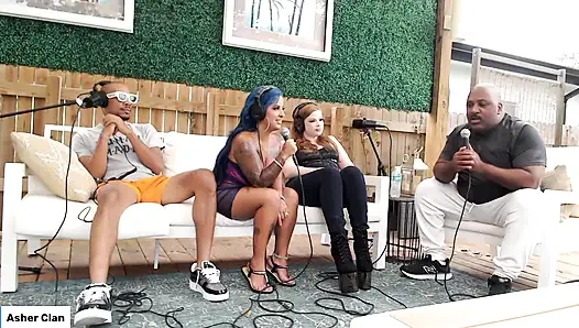 Livestream khusus wanita dewasa lagi asik ngobrol barbie spanyol, dwayne foxx, mrflourish podcast asherclantv