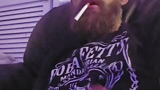 Wanking and slipping a finger in my ass