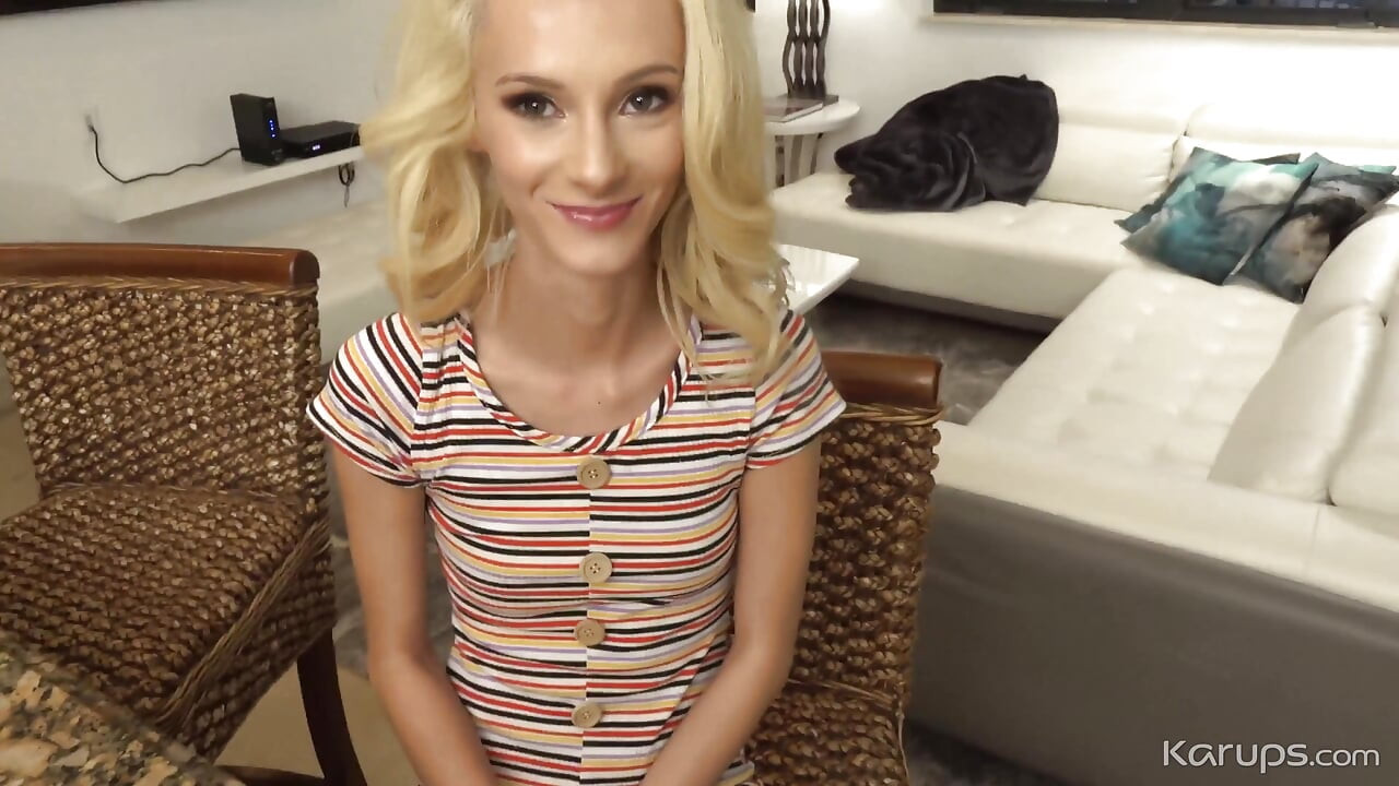 Tiny Blonde Needs Training