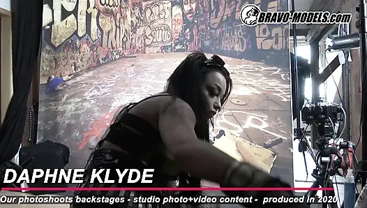 Backstage fotoshooting Daphne Klyde - erwachsener