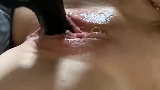 Tease Edge Strip Wand Dildo Play Cum with Me