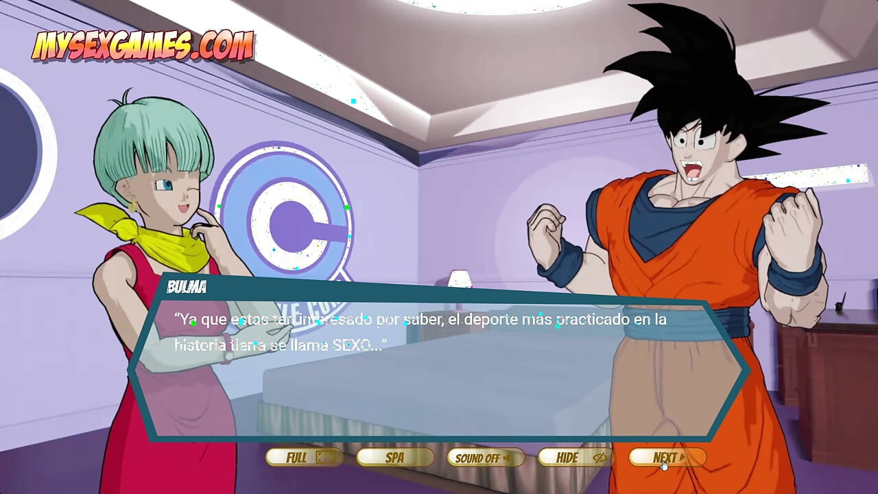 Dragon BallZ Fuck Fusion - Goku and Vegeta Competing to See Who Fucks Bulma Better