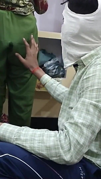 My stepmom Angry, I flirts then put finger in her ass, Stepmom fuck standing sex | Clip 2