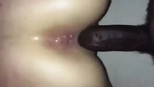 Wow! Little Slut Fucked by Super Size Dick!!