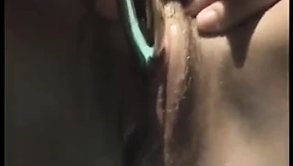 she makes herself cum