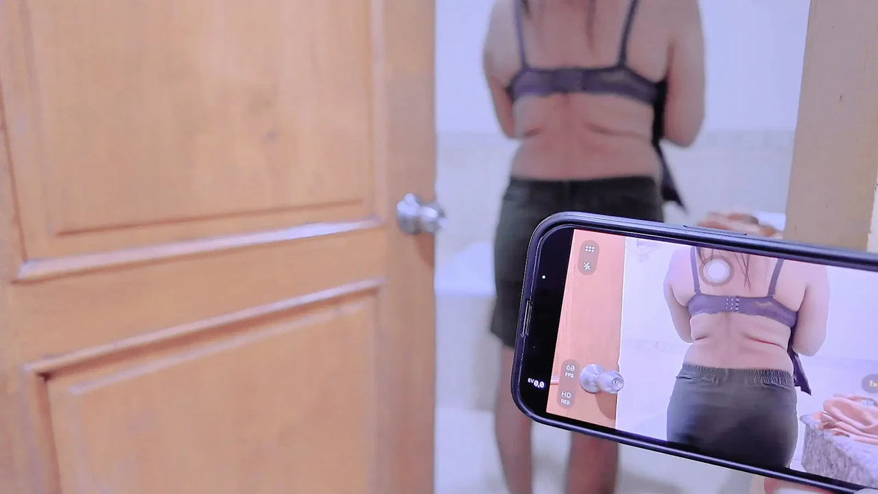 Maid Trapped By Employer Recorded On Video While Changing Clothes In The Toilet
