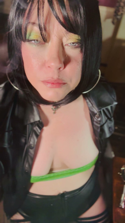 Beautiful Nymph, Tina Snua, Smoking A Superking Cigarette With Lots Of Nose Exhales & Snap Inhales | Clip 1