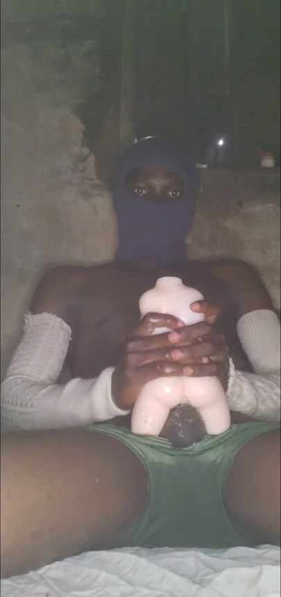 Mastubating with sex doll is very funny and sweet
