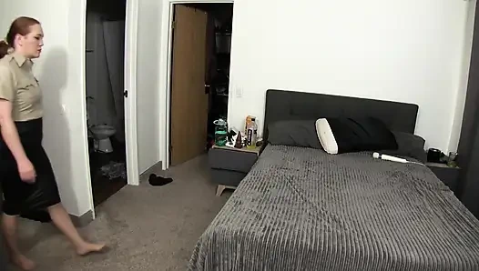 Polizisten blasen und knallen