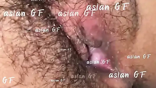Lastly, baby cum inside! Asian Girlfriend!