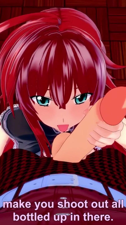 Rias Gremory sex v knihovně - SÉRIE DXD NTR Madness | Klip 1