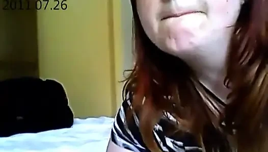Cewek hot ini di kamar hotel