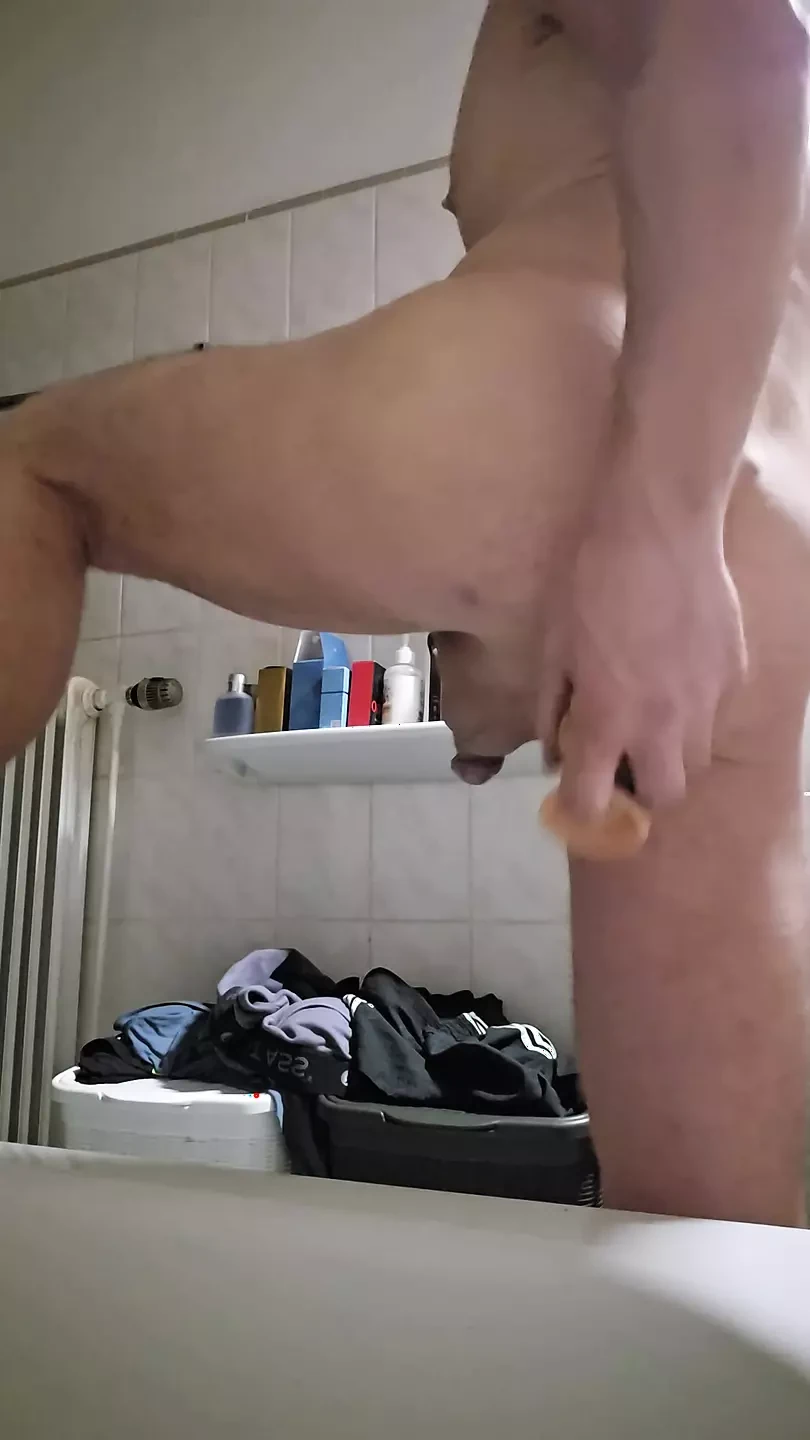 Dildofick vor der Arbeit