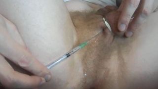 testicle self injection