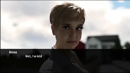 Orta yaşlı seksi kadın deresi #24 - Johannes Anne ile yürüyüşe çıktı... Johannes bütün bayanların giyindiğini gördü